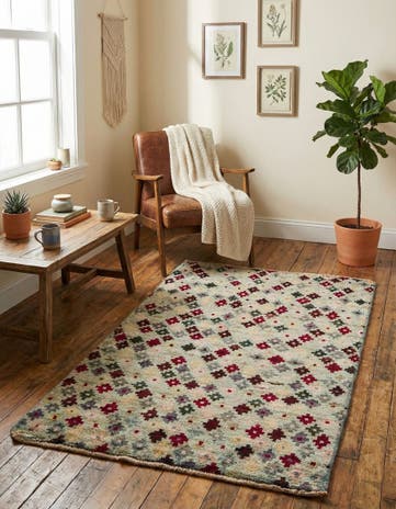 3' x 5' 2 Hand Knotted Balouch Wool Rug