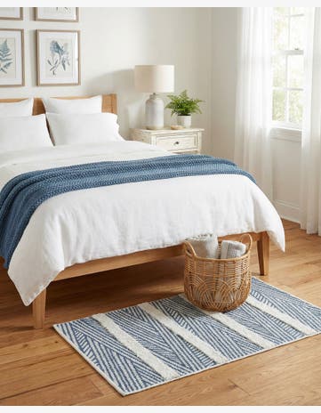 Navy Blue Sabrina Soto Casa Madrid Rug