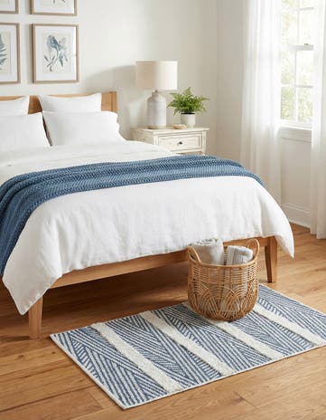 Navy Blue Sabrina Soto Casa Madrid Rug