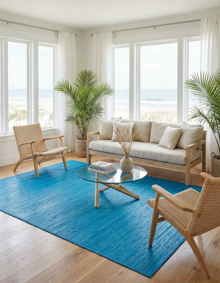 Detail image of 6' x 9' Bamboo Rug