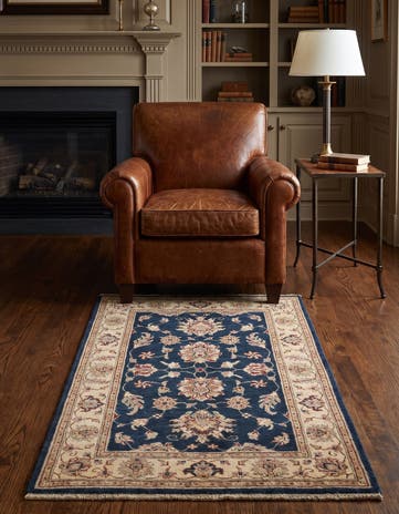 2' 9 x 4' 2 Hand Knotted Ziegler Rug