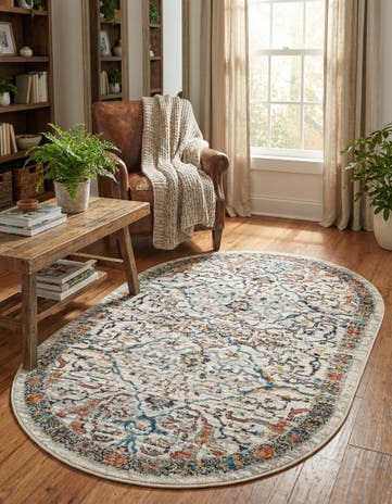 3' 3 x 5' 3 Lola Oval Rug