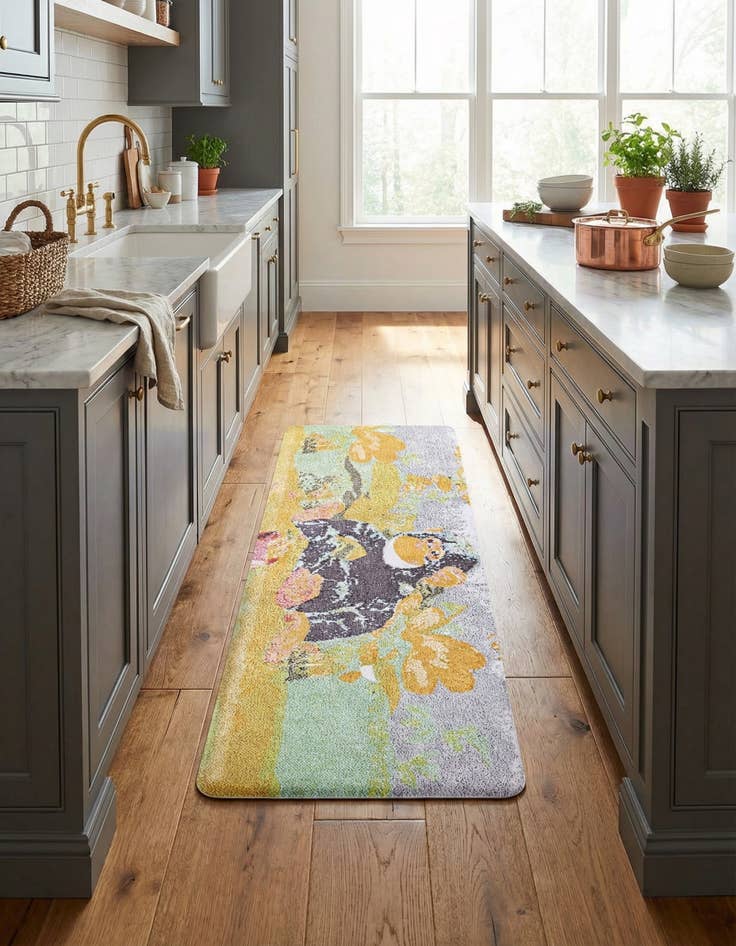 Detail image of 2' x 5' Comfort Mat Runner Rug