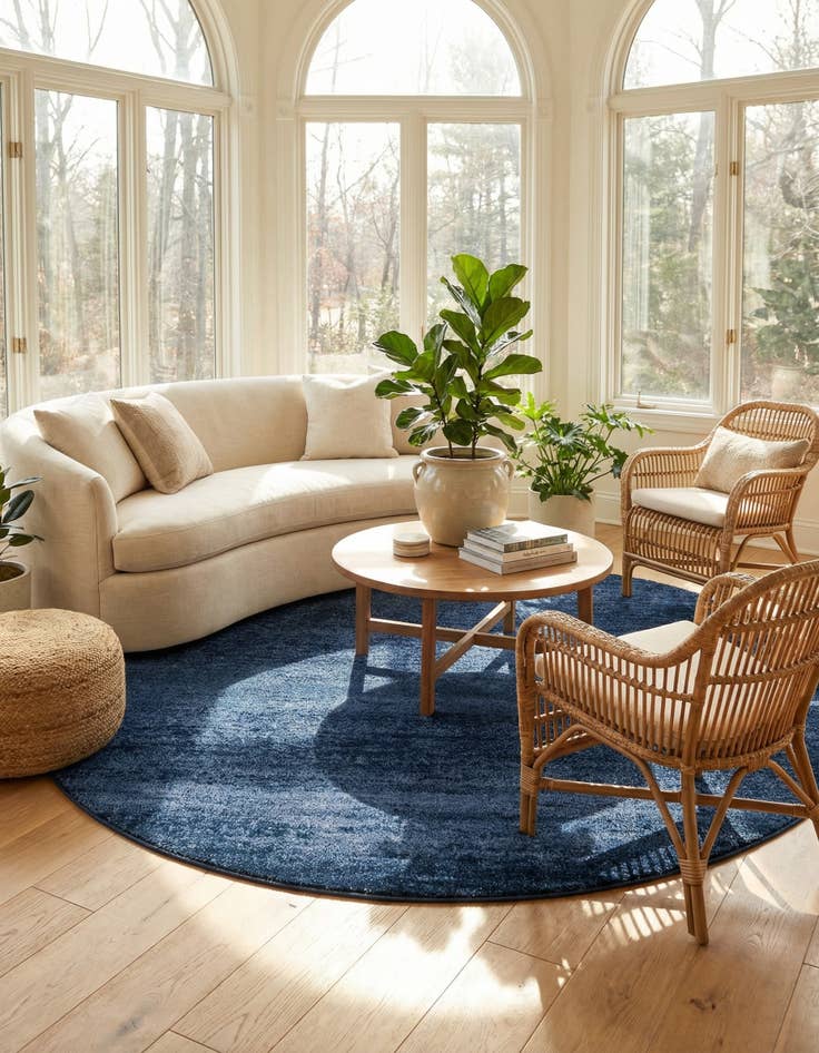 Detail image of 7' 10 x 7' 10 Loft Round Rug