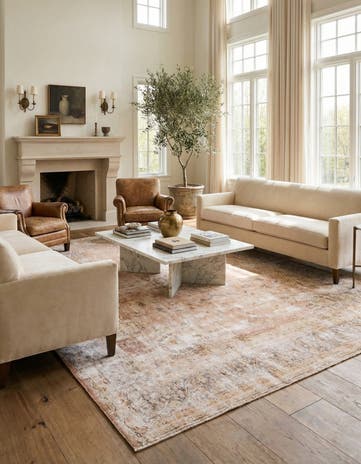 9' 8 x 13' Hand Knotted Ultra Vintage Persian Wool Rug