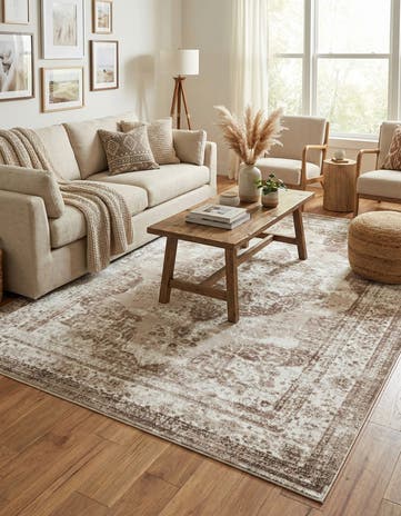 Beige Monte Carlo Rug