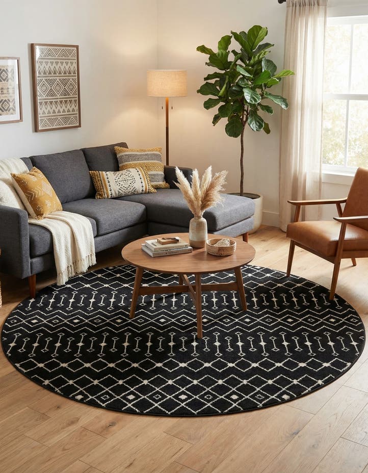 10' x 10' Moroccan Trellis Round ...