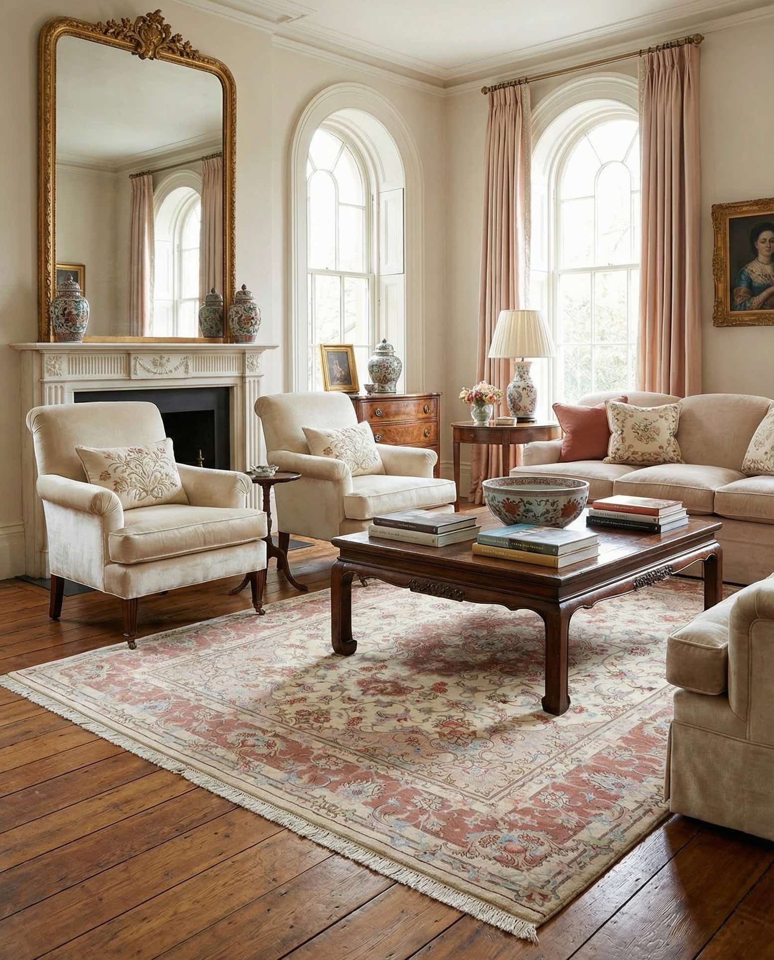 4' 11 x 6' 10 Tabriz Rug