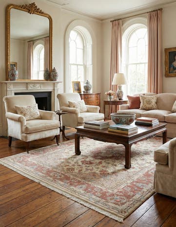 4' 11 x 6' 10 Tabriz Rug