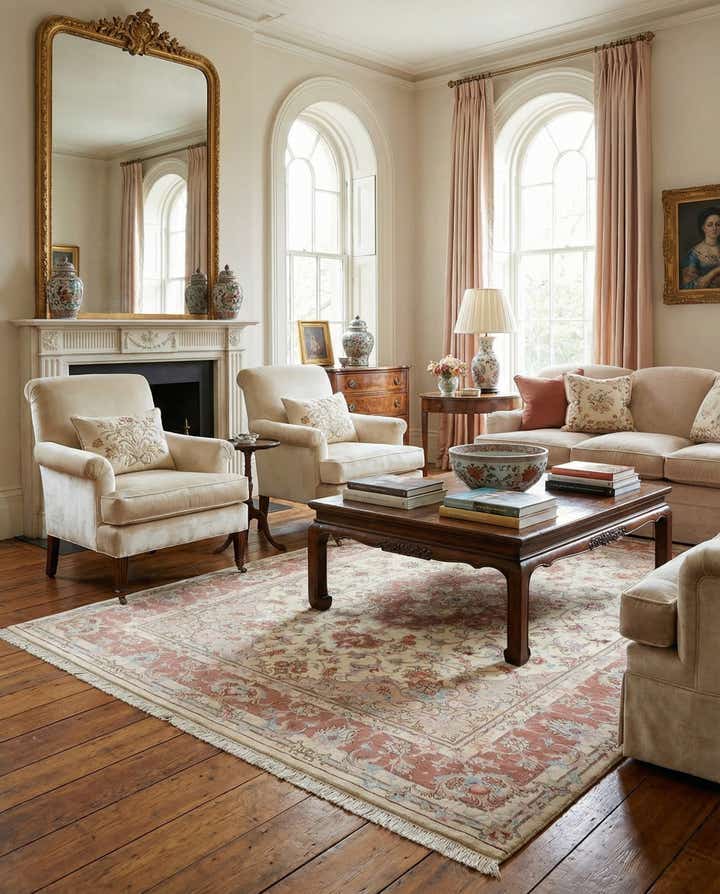 4' 11 x 6' 10 Tabriz Rug
