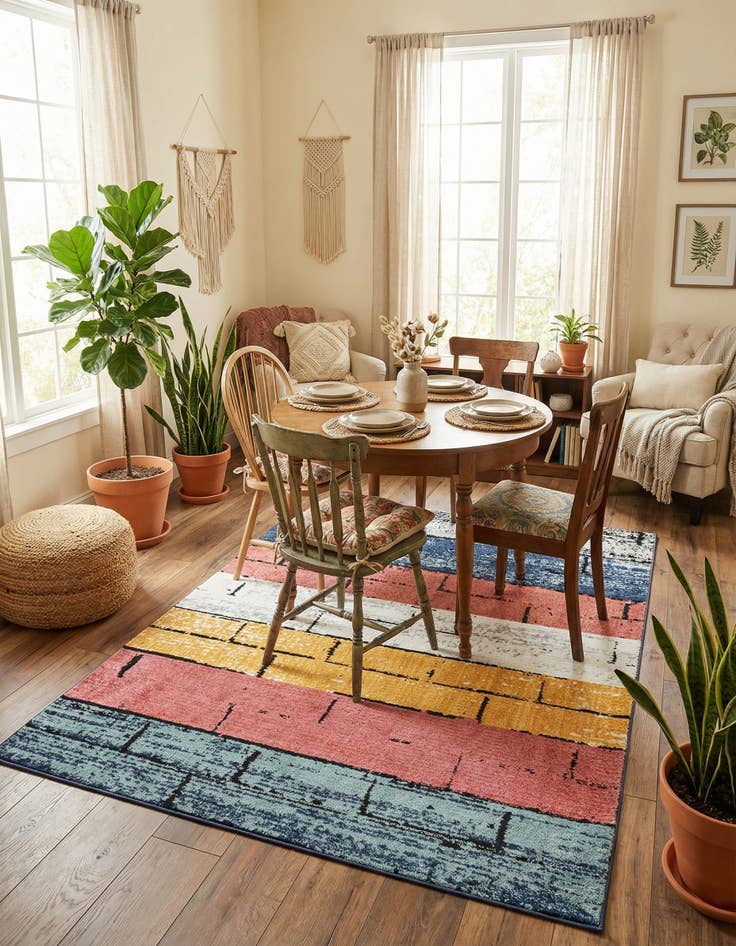 Detail image of  7' 10 x 10' Tagine Rug