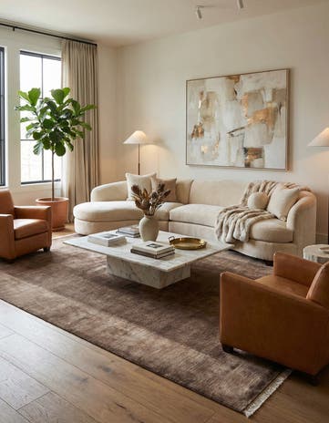 6' 8 x 9' 11 Hand Knotted Darya Wool Rug