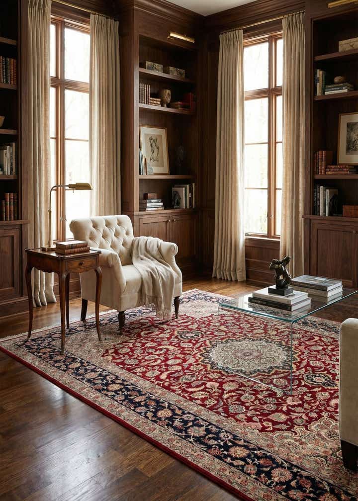 6' 6 x 9' 9 Tabriz Rug