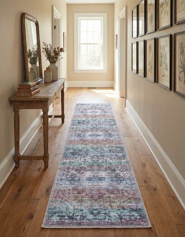 2' x 13' Washable Francesca Runner Rug