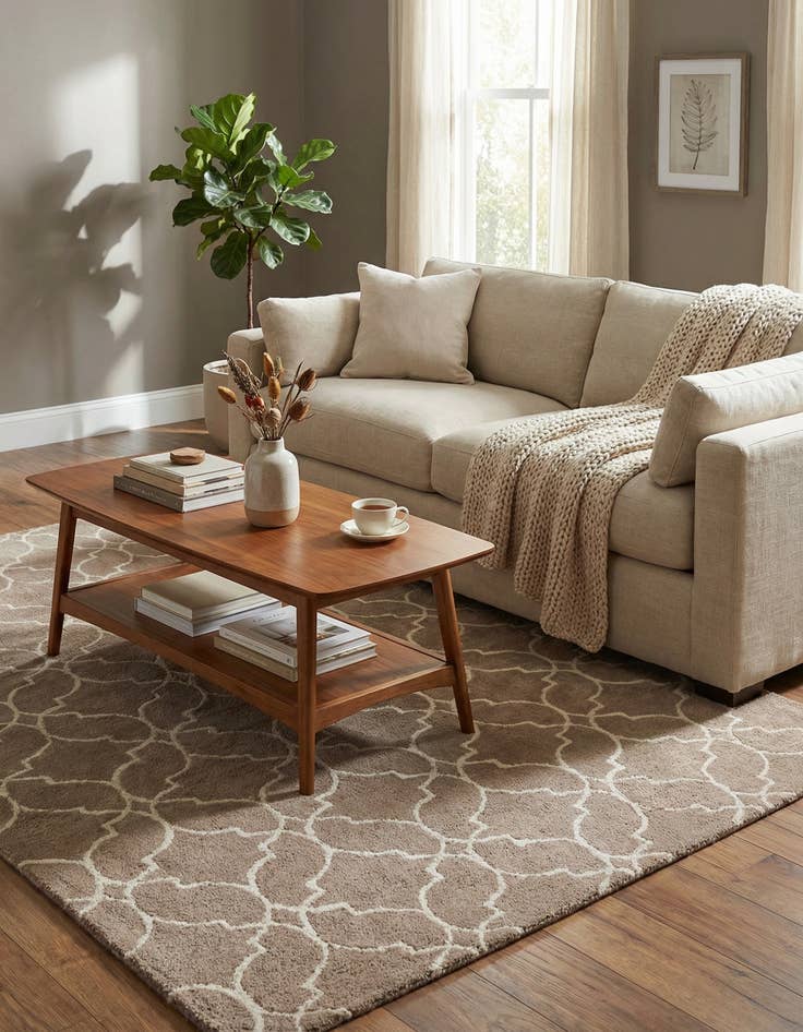 Detail image of 5' 1 x 8' Luna Rug