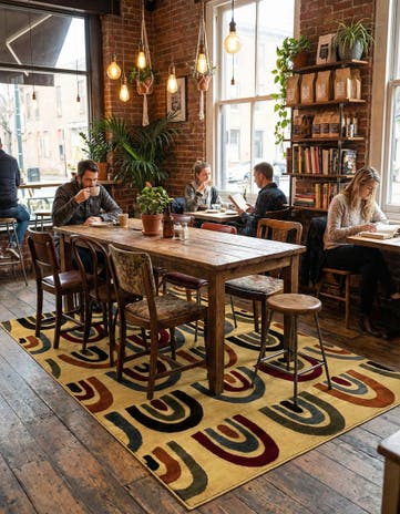 Cream Cafe Rug