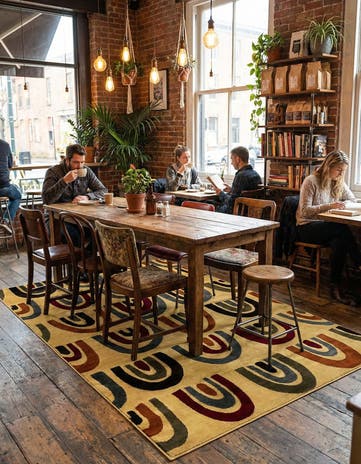 Cream Cafe Rug