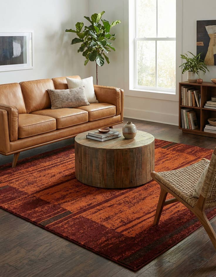 Detail image of  7' 10 x 7' 10 Equinox Square Rug