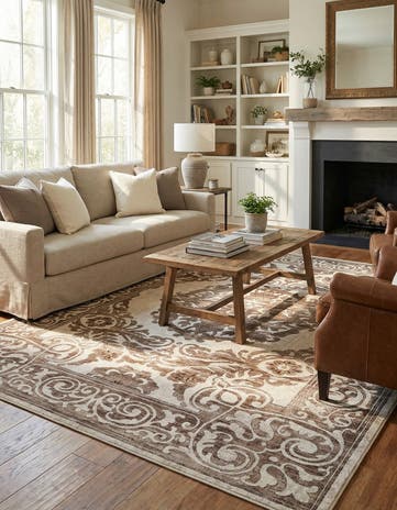 9' x 12' Hermitage Rug