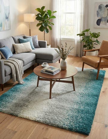 7' 10 x 10' Soft Touch Shag Rug