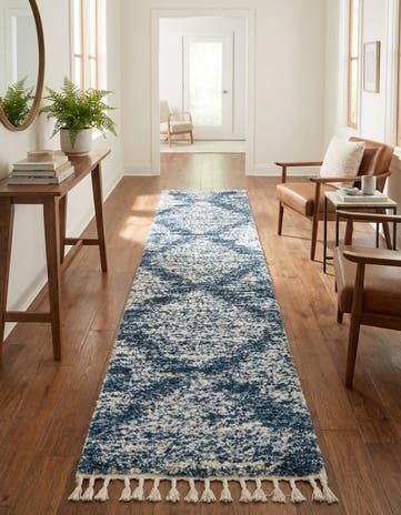 2' 7 x 12' Serenity Shag Runner Rug