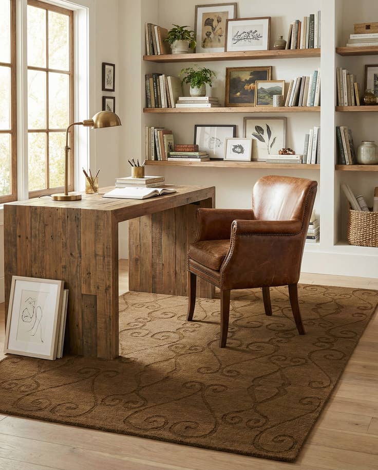 Detail image of 5' 1 x 7' 11 Luna Rug