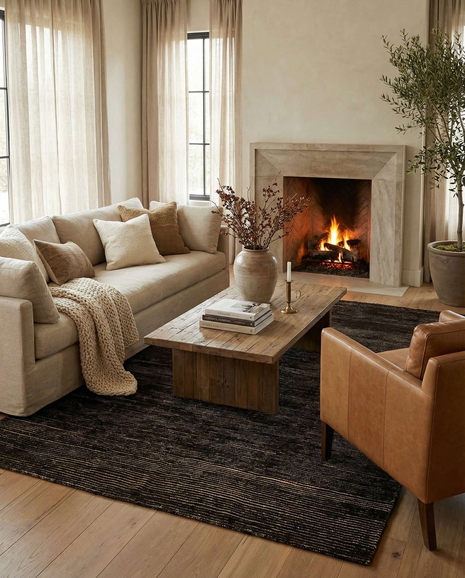 6' x 8' 11 Juma Wool Rug