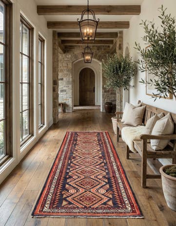 3' 10 x 9' 5 Hamedan Rug