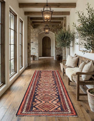 3' 10 x 9' 5 Hamedan Rug