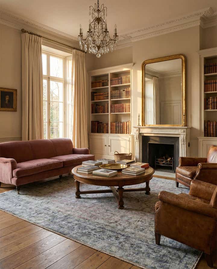 9' 7 x 12' 7 Vintage Royal Wool Rug