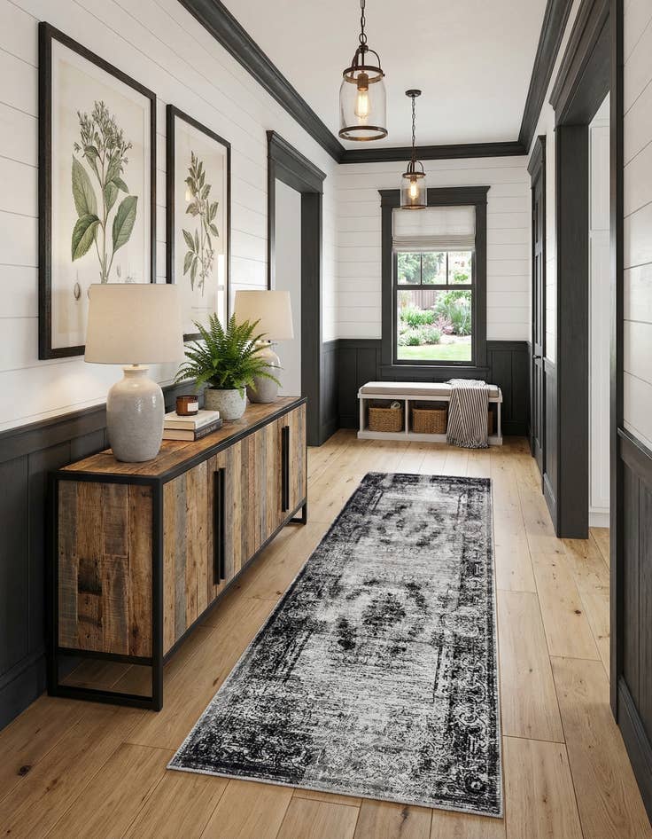 Detail image of  2' 7 x 10' Aarhus Runner Rug