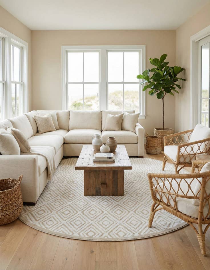 Detail image of 10' x 10' Hermitage Round Rug