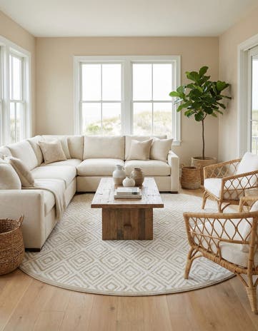 10' x 10' Hermitage Round Rug