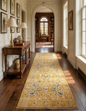 2' 9 x 9' 7 Ziegler Wool Runner Rug