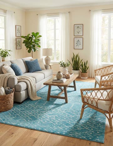 5' 3 x 8' Paxon Trellis Rug