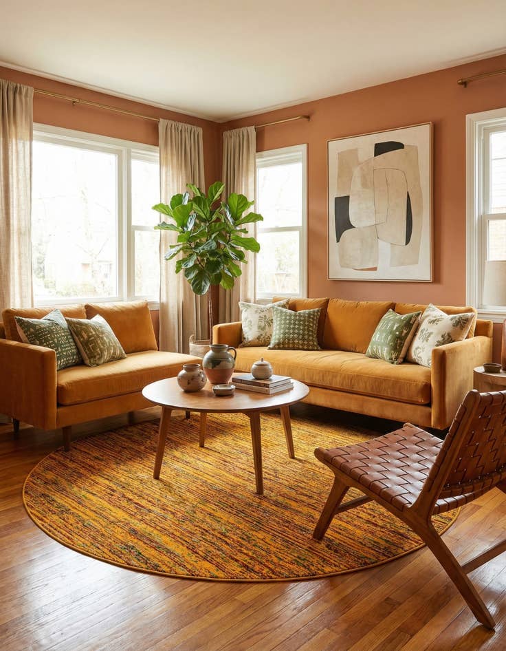 Detail image of  7' 10 x 10' Calypso Oval Rug