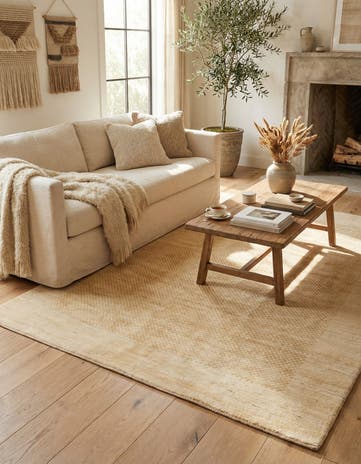 5' 7 x 8' Hand Knotted Kashkuli Gabbeh Wool Rug