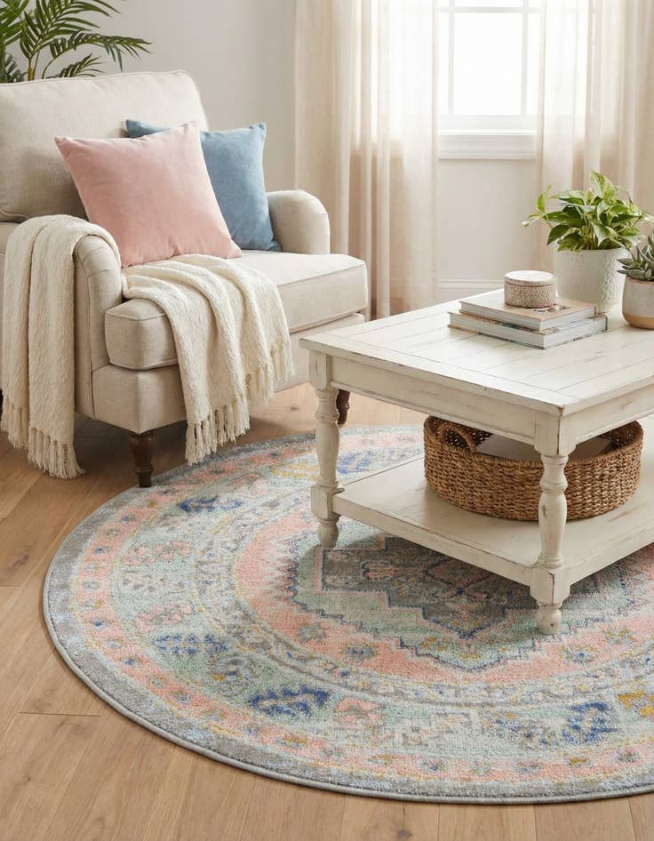 Detail image of  3' 3 x 3' 3 Whitney Round Rug