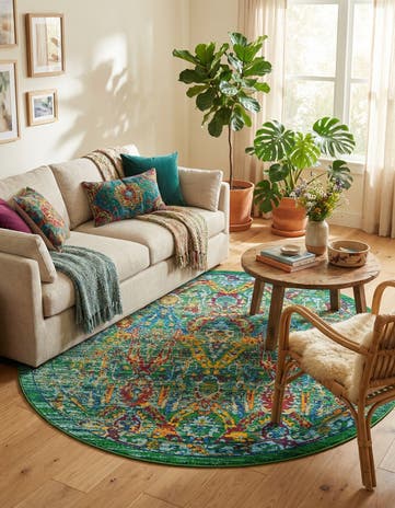 7' 10 x 7' 10 Calypso Round Rug