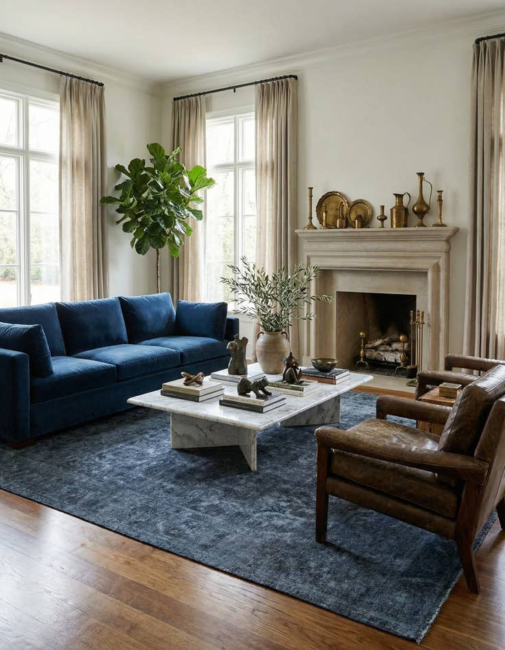 Detail image of 9' 2 x 12' 9 Hand Knotted Ultra Vintage Persian Wool Rug