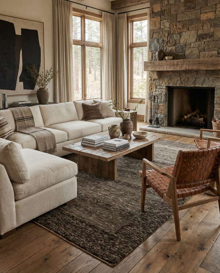 7' 1 x 8' 6 Gabbeh Rug