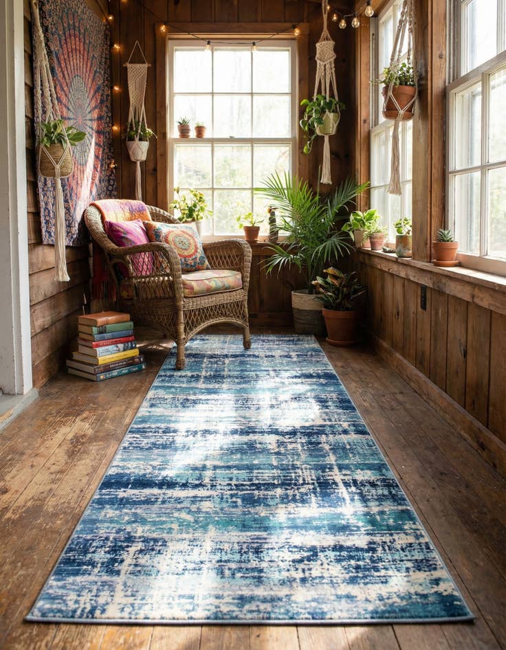 Detail image of  2' 7 x 9' 10 Malibu Runner Rug