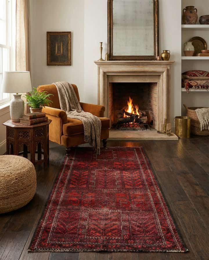 3' 6 x 6' 6 Hamedan Rug