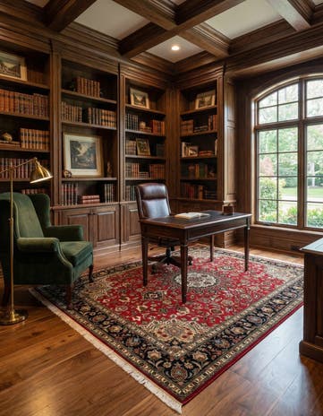 4' 11 x 6' 8 Tabriz Rug