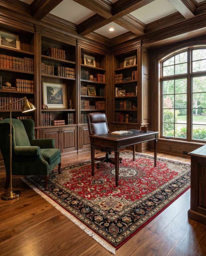 4' 11 x 6' 8 Tabriz Rug