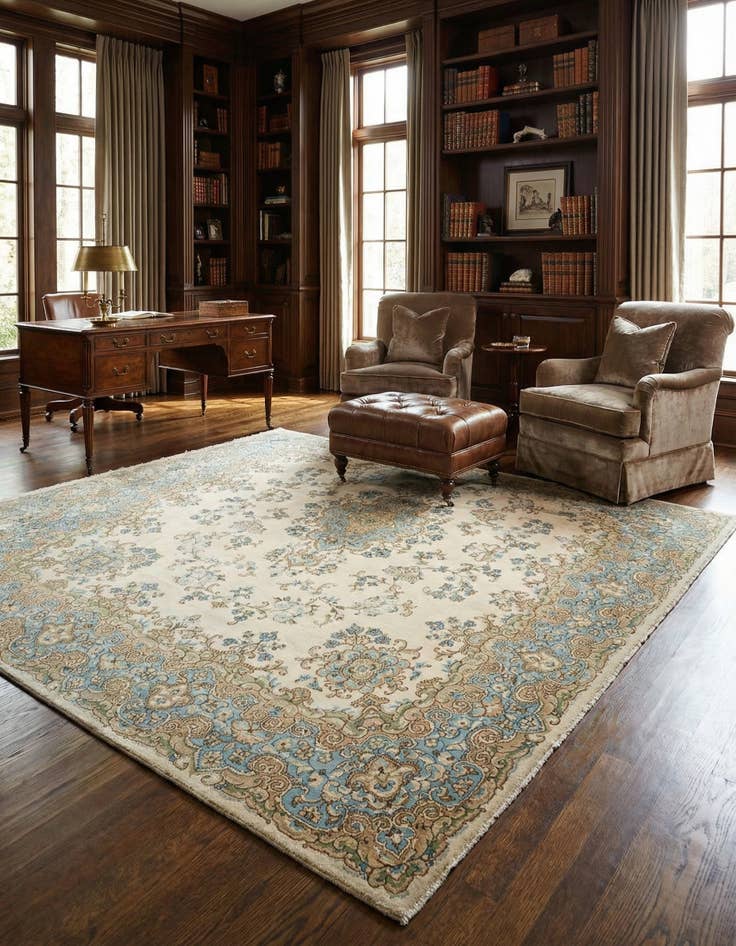 Detail image of 8' 9 x 12' 5 Vintage Royal Rug