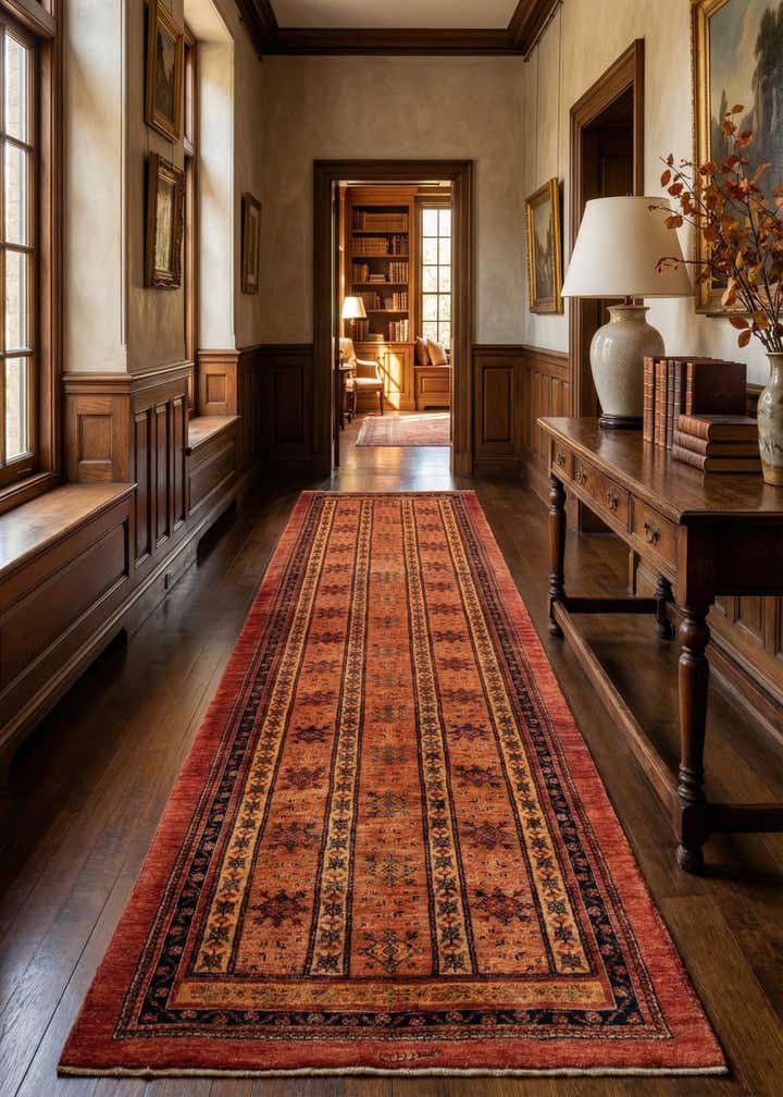 2' 9 x 9' 11 Kashkuli Runner Rug