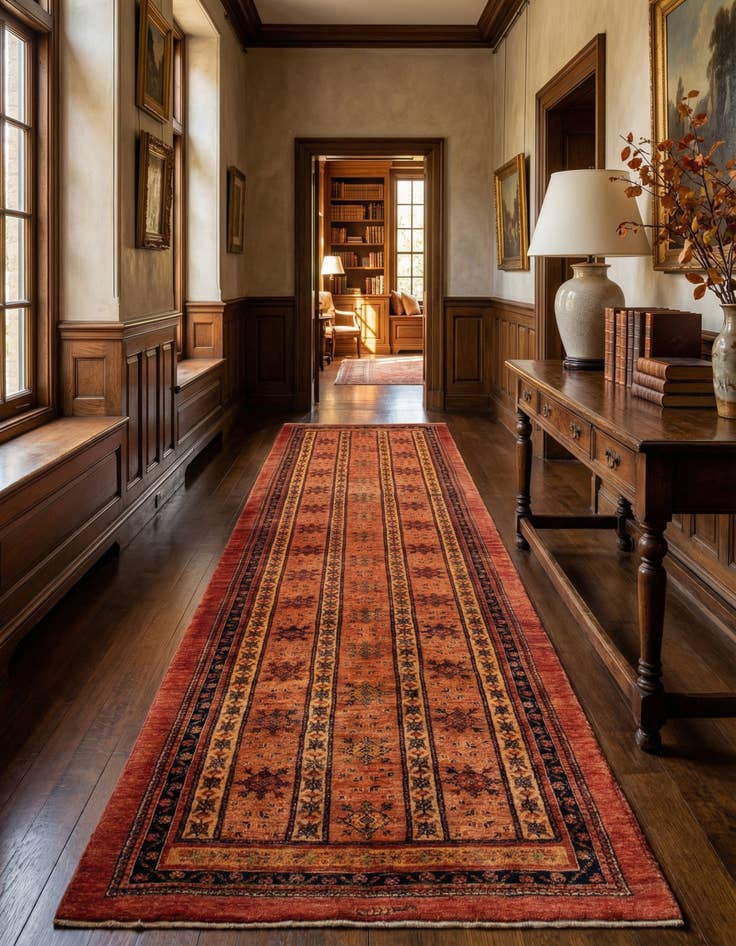 Detail image of 2' 9 x 9' 11 Kashkuli Runner Rug