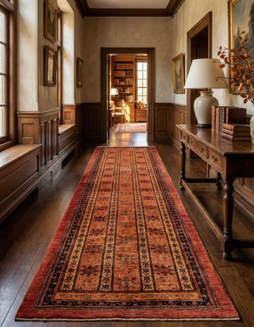 2' 9 x 9' 11 Kashkuli Runner Rug