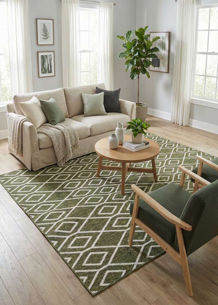 7' x 10' Easy-Clean Jill Zarin Turks and Caicos Indoor / Outdoor Rug